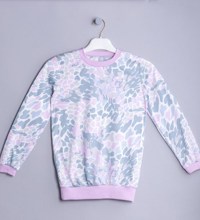 Детска пижама с дълъг ръкав - 122-158см