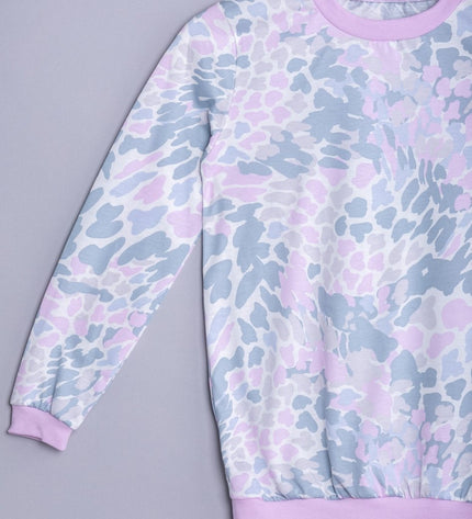 Детска пижама с дълъг ръкав - 122-158см