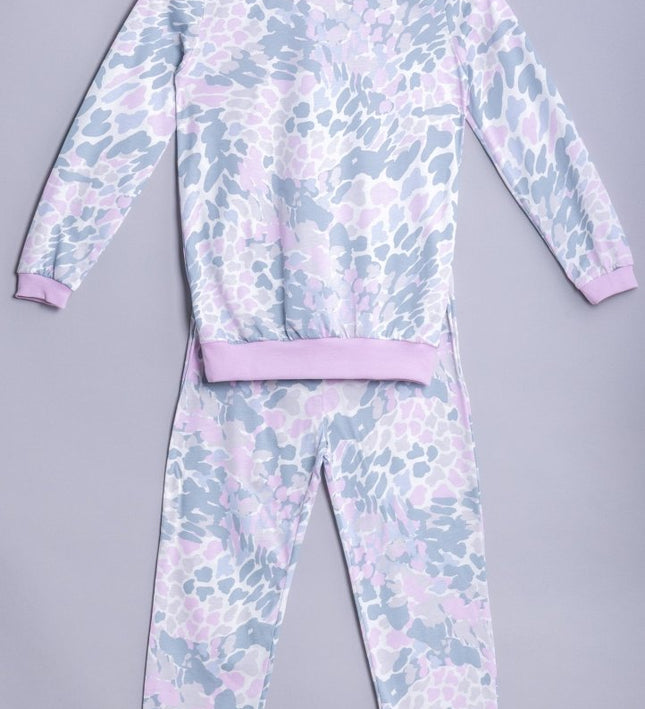 Детска пижама с дълъг ръкав - 122-158см