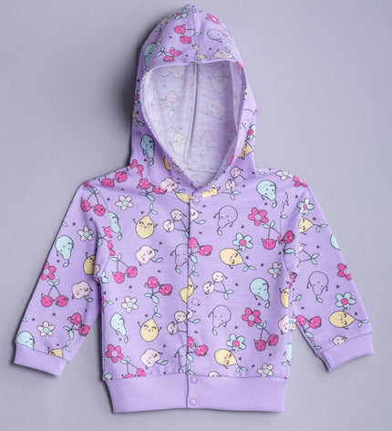 Бебешки суичър с качулка "Плодчета"