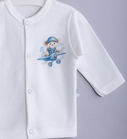 Бебешки комплект от 2 части „Меченце пилот“