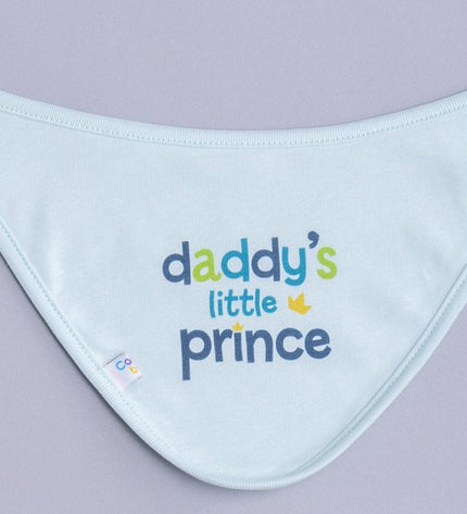 Бебешка двупластова бандана ,, Малкият принц на мама''