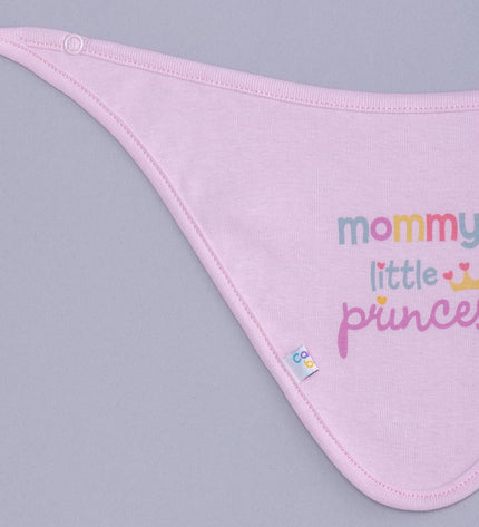 Бебешка двупластова бандана ,, Принцесата на тате''