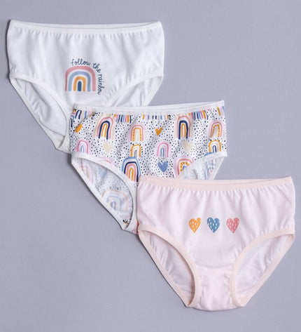 Детски бикини комплект 3 части -  92-116см ,,Дъга''