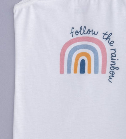 Детски потник тънка презрамка комплект 98-116см ,,Дъга''