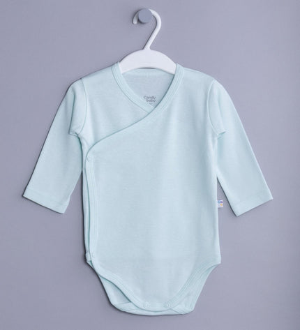 Бебешко боди комплект - прегърни ме - резeда, аква, ментов