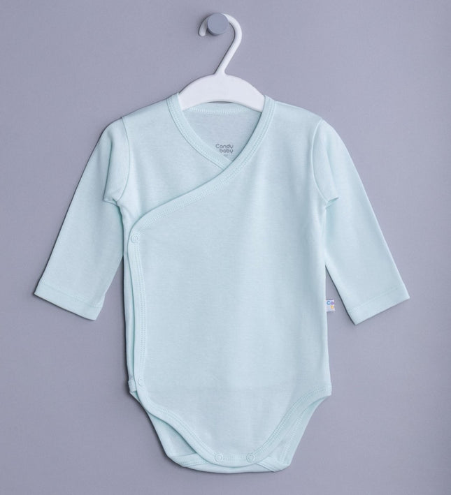 Бебешко боди комплект - прегърни ме - резeда, аква, ментов