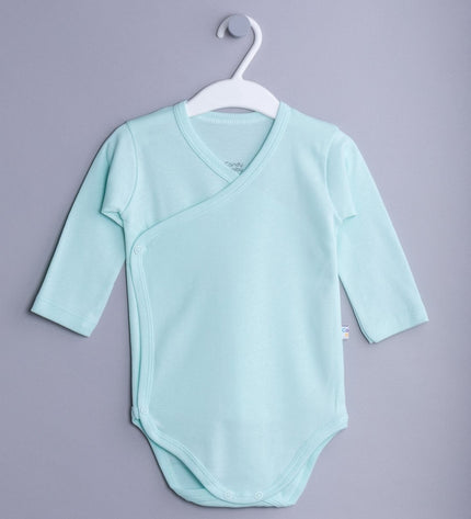 Бебешко боди комплект - прегърни ме - резeда, аква, ментов