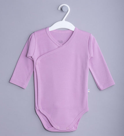 Бебешко боди комплект - прегърни ме - тъмнорозов, светлорозов, виолетов