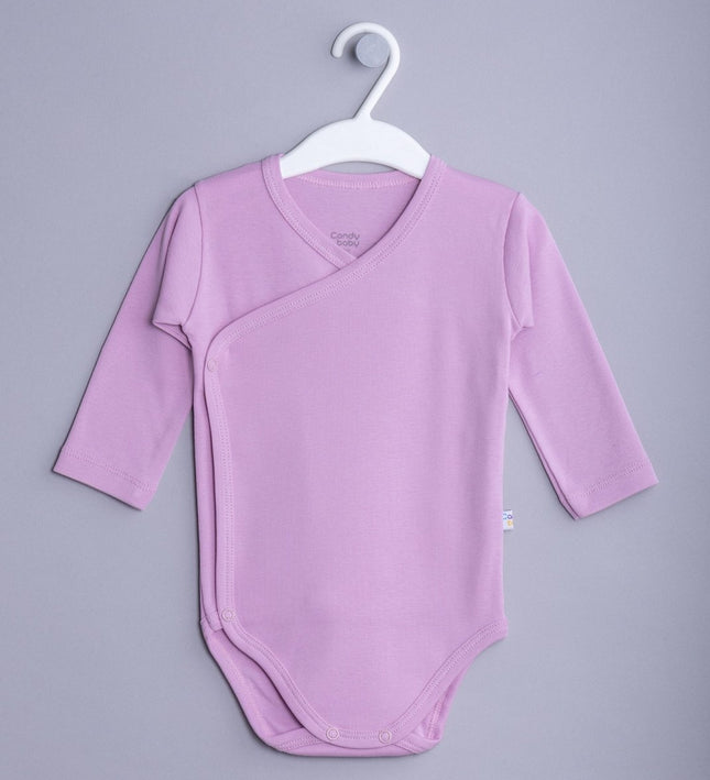 Бебешко боди комплект - прегърни ме - тъмнорозов, светлорозов, виолетов