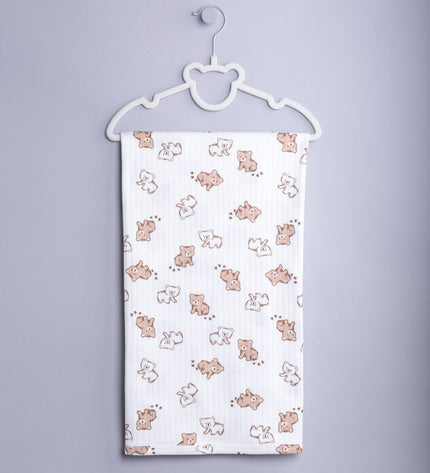 Бебешка памучна пелена „Малки мечета“