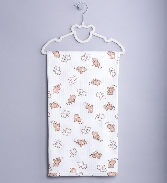 Бебешка памучна пелена „Малки мечета“