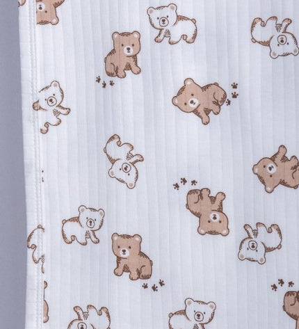 Бебешка памучна пелена „Малки мечета“