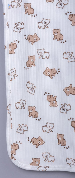 Бебешка памучна пелена „Малки мечета“