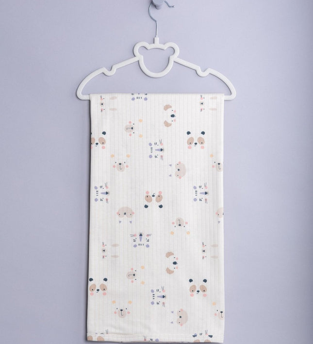 Бебешка памучна пелена „Малки муцунки“