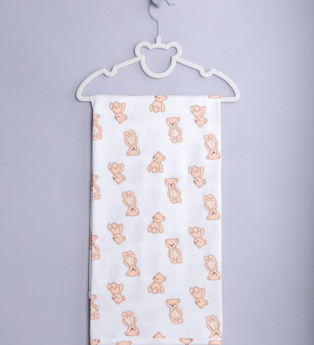 Бебешка памучна пелена „Мече“