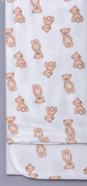 Бебешка памучна пелена „Мече“