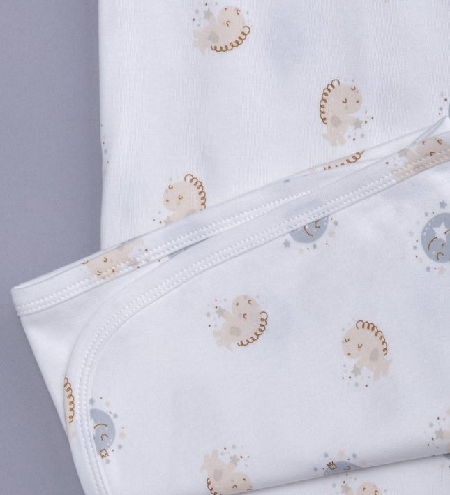 Бебешка памучна пелена „Дино“