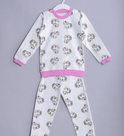 Детска пижама с дълъг ръкав „Еднорогче“ , 86-116см