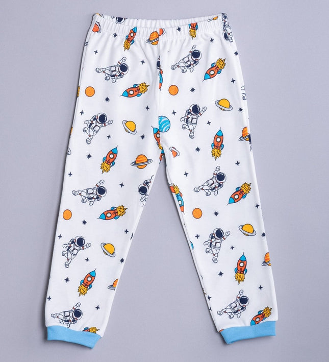Детска пижама с дълъг ръкав „Малки астронавти“ , 86-116см