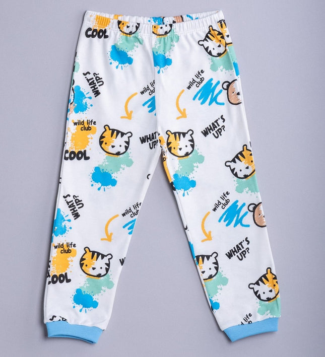 Детска пижама с дълъг ръкав „Малки тигърчета“ , 86-116см