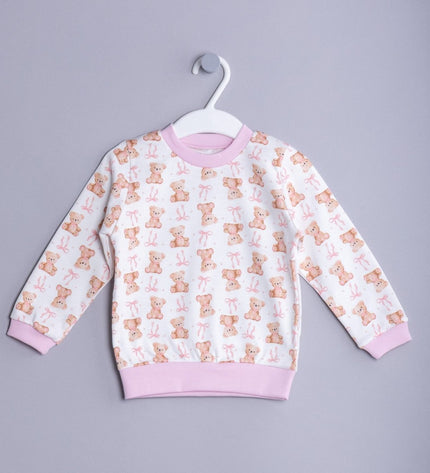 Бебешка пижама с дълъг ръкав „Меченца“, 68-80см