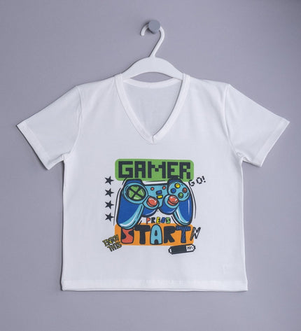 Пижама с къс ръкав "Gamer", 122-158см