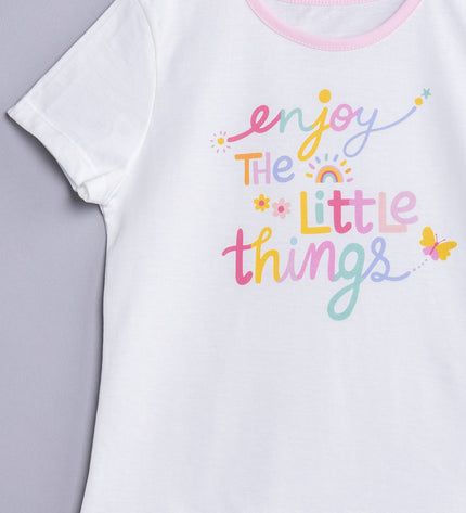 Пижама с къс ръкав „Enjoy“ , 86-116см