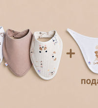 3+1 Бебешки лигавници с меченца